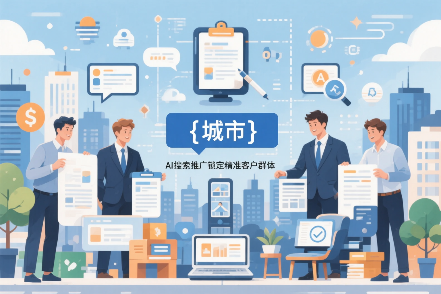 铜川公司如何用AI搜索推广锁定精准客户群体