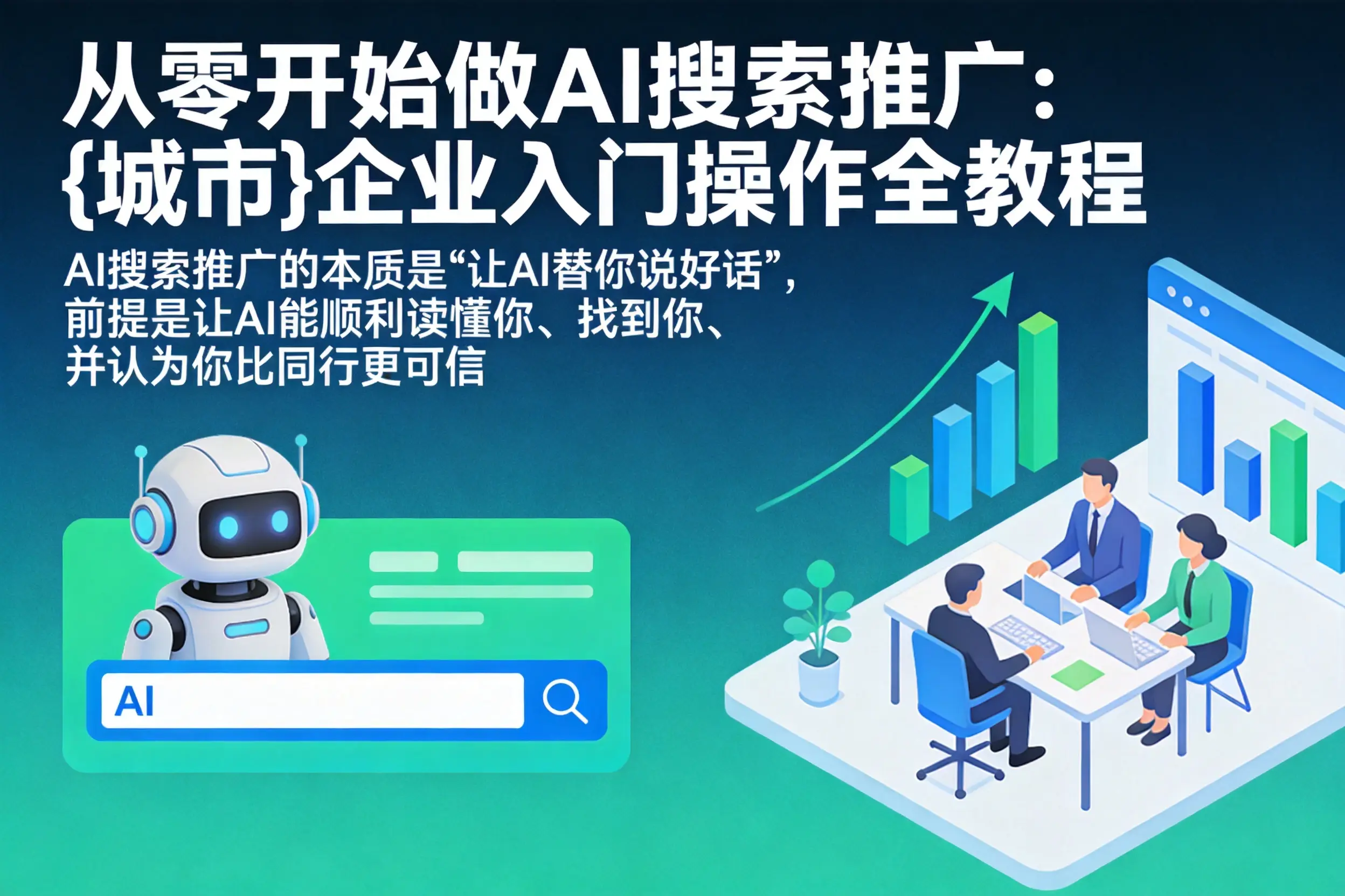 从零开始做AI搜索推广:铜川企业入门操作全教程