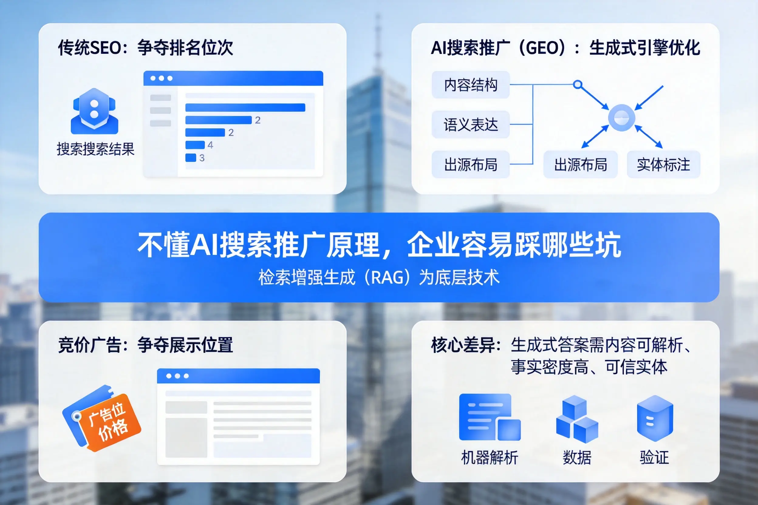 不懂AI搜索推广原理,铜川企业容易踩哪些坑