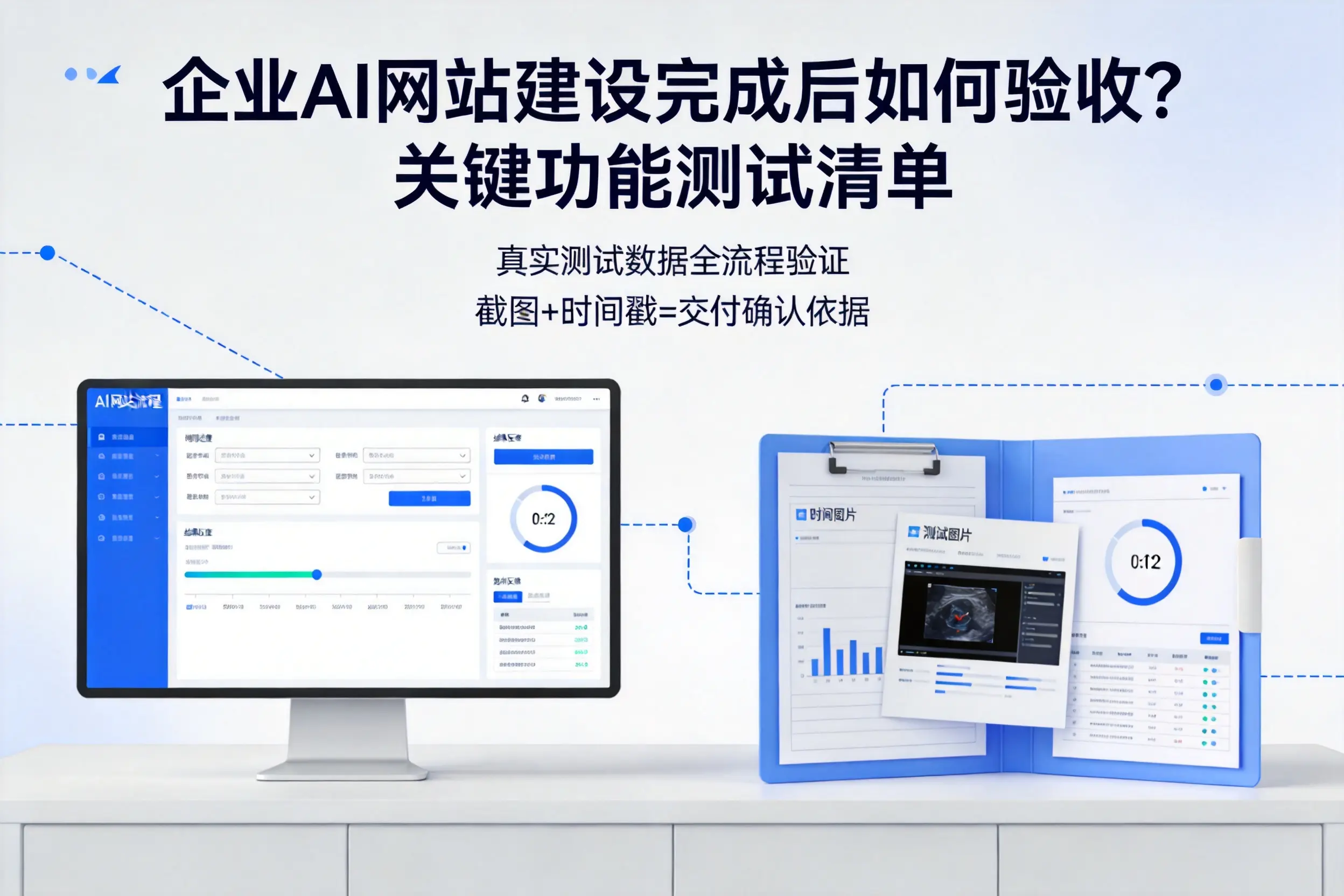 铜川企业AI网站建设完成后如何验收?关键功能测试清单