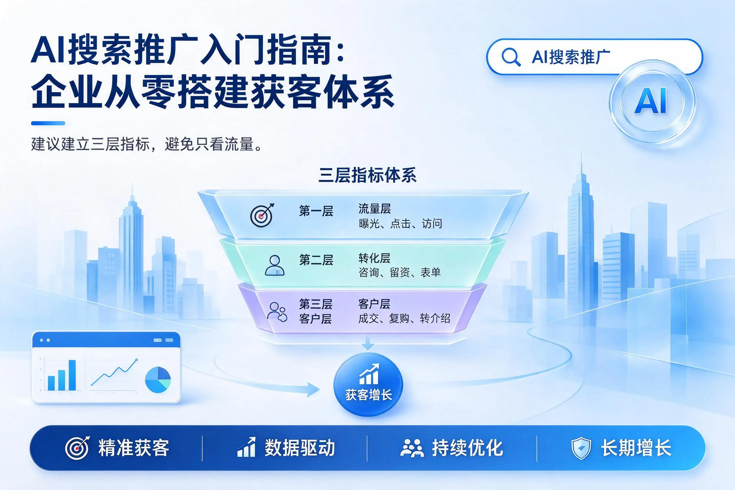 AI搜索推广入门指南：铜川企业从零搭建获客体系