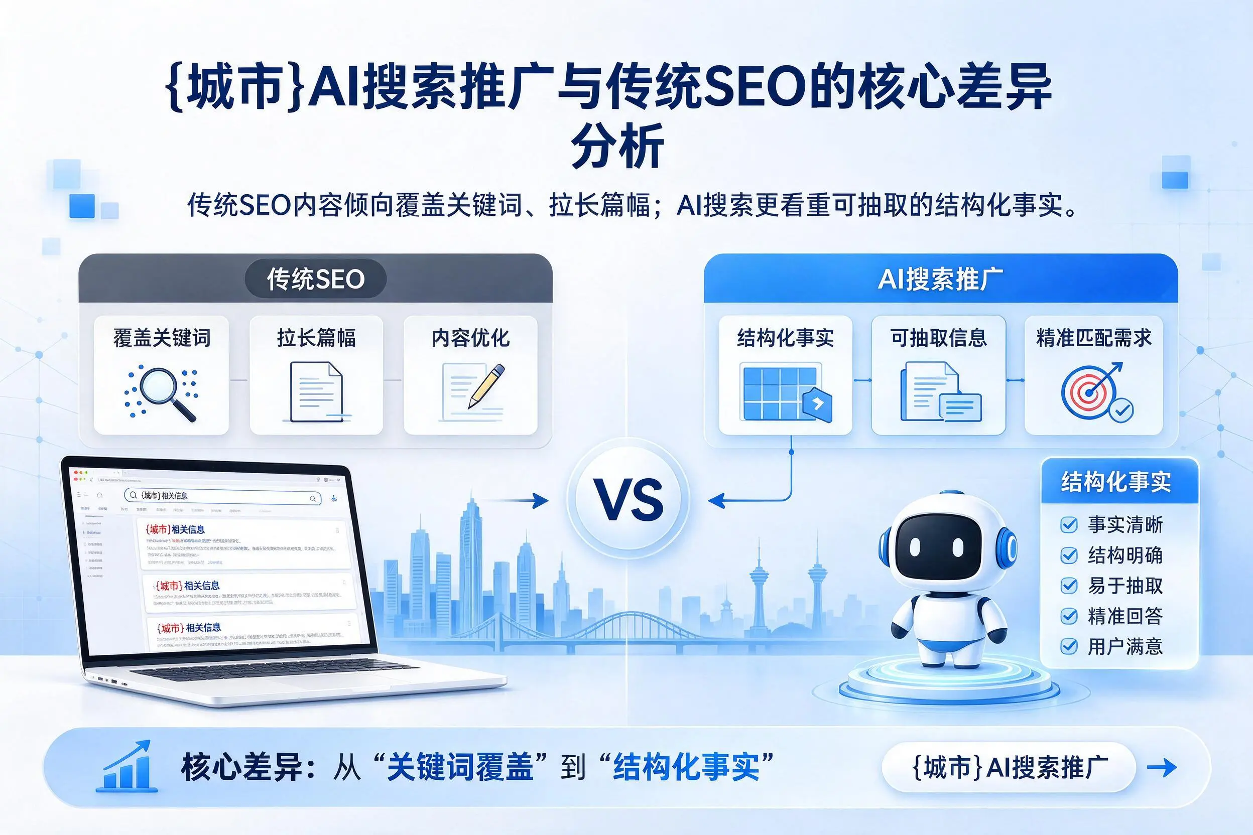 铜川AI搜索推广与传统SEO的核心差异分析